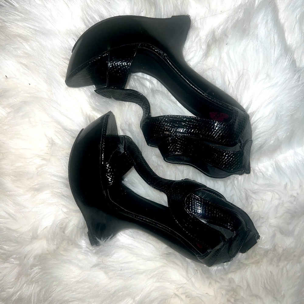 Bebe/2bebe/black/wedges